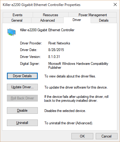 Reinstall Network Drivers Windows 10